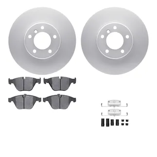 R1 Concepts WDTH1-31032 Brake Rotors - Carbon Coated W/ Euro Ceramic Pads & Hdw